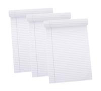 CANIGHT 3pcs Ruled Writing Pads Portable Lined Notebooks for Study and Office Use Tear Off Memo Pads for Classroom Notes Business Meetings and Goal Setting
