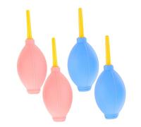 CANIGHT 4pcs Eyelash Dryer Blower Rubber Air Blower for Eyelash Extensions and Cleaning Delicate Items Gentle Manual Cleaning Tool for Lashes and Electronics
