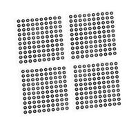 CANIGHT 4sheet Dots Scanning Tracking Markers for Mapping Industrial Consumer Scanners Reflective Reference Points