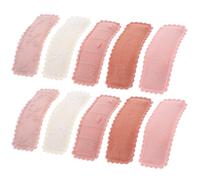 CANIGHT 5 Pairs Assorted Colour Hair Clips for Women and Alloy and Cloth Snap Hair Clamps to Hold in Place Resisting Daily Wear and Drops for Everyday Use