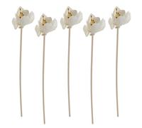 CANIGHT 5pcs Aromatherapy Rattan Reed Sticks Fragrance Diffuser Accessories Flower Vine Sticks for Essential Oil Diffusers Home Scented Decoration