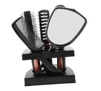 CANIGHT 5pcs Salon Hair Comb Set Hair Combs Mirror Detangling Brush Styling Tools No Static for Home Travel