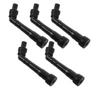 CANIGHT 5pcs Spark Plug Caps Plastic High-Performance Ignition Accessories for Scooters ATVs and Motorcycles Motocross Application