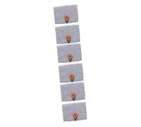 CANIGHT 6pcs Essential Oil Storage Bag Travel-Friendly Pouch for Bottles Felt Non-Woven for Daily Use Friends Family Compact Multi-Purpose Organizer