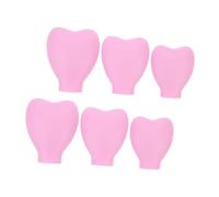 CANIGHT 6pcs Makeup Brush Covers Silicone Cosmetic Brush Protectors for Various Practical and Convenient Makeup Protective Covers