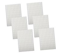 CANIGHT 6sheets Double-sided Nail Form Stickers for Nail Art of Adhesive Tips Easy to Use for Home Salon Manicures for French Manicure Display