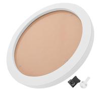 CANIGHT 7 Inch Wooden Embroidery Hoop Frame Round Display Frame for Cross Stitch Picture Holder Wall-Mounted Decoration for Housewarming and New Year Random Color