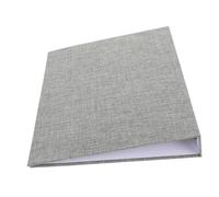 CANIGHT A4 Three Ring Binder Fabric Folder for Documents Resume Reports Office Supplies