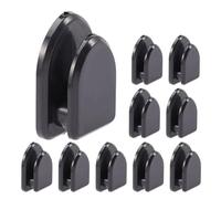 CANIGHT Adhesive car Hooks 20pcs wall Hanging Holders for Dashboard Multi-Functional Invisible Small Hooks for car Accessories