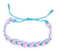 CANIGHT Adjustable Rainbow Bracelet Unisex Woven Colorful Bracelet Rope Friendship for Daily Wearing or Gift with Gorgeous Boho Style Pride Wristband
