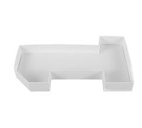CANIGHT Alphabet Snack Box Serving Tray for Party Decorations Trays for Serving Cardboard Numbers Number Shaped Paper Box for Fruits Party Ornament for Birthday Balloon Event