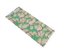 CANIGHT Aquarium Background Self Adhesive Reptile Tank Sticker Featuring Rocks Pattern Wallpaper Made of Paper, No Bad Smell and No Influence to Reptile Living, for Terrarium Background