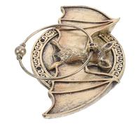 CANIGHT Bat Shape Door Knocker Resin Antique Front Door Security Knocker Property Aesthetic Enhancement