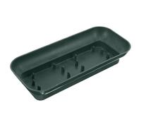 CANIGHT Black Plastic Wall-mounted Flower Tray for Floral Arranging with Easy Installation and Compact Design, for Party and Special Event Decorations