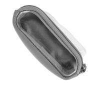 CANIGHT Car Sun Visor Lipstick Holder with Heat Resistant Protection and Zipper Closure, Multi-function Organizer for Lipsticks and Keys, Suitable for Vehicle Interior and Car Sun Visor