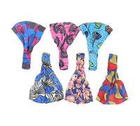 CANIGHT Chic Printed Hair Bands Wide Headbands Head Wraps Elastic Headscarves Fashionable Hair Decors