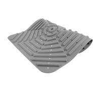 CANIGHT Chicken Nesting Pads Silicone Chicken Coop Bedding Mat Washable Reusable Comfortable Non- Nesting Pad Health and Safety Grey Color
