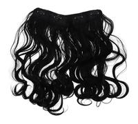 CANIGHT Clip in Hair Extensions for Women Curly Shaped Hairpiece Natural Easy to Apply Volume Boosting Fake Hair for Stylish Hairstyles