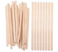 CANIGHT Complete Waxing Tool Set 100pcs Wooden Wax Sticks Applicator Spatula for Hair Removal