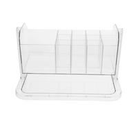 CANIGHT Cosmetic Brush Organizer Makeup Brush Storage Holder Rotating Makeup Organizer for Tidy Desk Large Opening