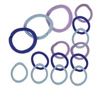 CANIGHT Cute Elastic Hair Ties for No Trace Ponytail Holders for Everyday Outfits and Festivals present for Friends