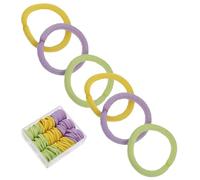 CANIGHT Decorative Hair Ties for Girls of Lightweight Elastic Hair Holders No-hurt for Parties Everyday Use for Women and Boys and Girls