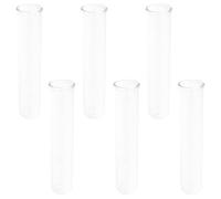 CANIGHT Desktop Glass Planter 6pcs 15ml Glass Test Tubes with Sleek Modern Style for Indoor Greenery and DIY Arrangement