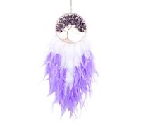 CANIGHT Dream Catcher Decorative Ornament with Cotton Rope and Crystal Chips, Romantic Unique Style for Home Decoration and Holiday Parties, Adds Festival Atmosphere