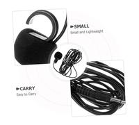 CANIGHT Dynamic Instrument Microphone Mini Lapel Mic for Flute Saxophone Ocarina with Cable High Sensitivity Pickup for Accurate Audio Reproduction Compatible with Amplifiers and Audio