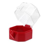CANIGHT Emergency Stop Button Cover Guard with 22.4mm Hole Diameter, Easy to Install and Operate Plastic Push Button Switch Protector for Machinery and Electrical Equipment