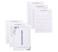 CANIGHT Eyelash Mapping Practice for Beginners Comprehensive Lash Training Kit with Realistic Practice Paper Essential Tools for Eyelash Extension Skills Development