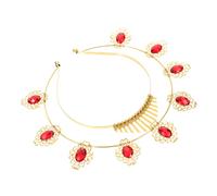 CANIGHT Glory Headband Rhinestone Decor Hair Band Holy Communion Headpiece Comfortable Hair Hoop for Girls Party Headdress