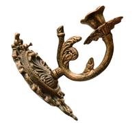 CANIGHT Gothic Cast Iron Wall Candle Holder Decorative Sconce for Living Bedroom Dining Room Multifunctional Wall Mount Antique Style Design