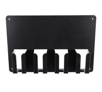 CANIGHT Hair Clipper Holder Wall Mounted and Hair Scissors Organizer Rack for Multi-Purpose Black Pp Storage Rack and Combs Professional Salon and Guest Bathroom