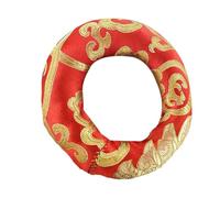 CANIGHT Handmade Cotton Cloth Buddhist Sound Bowl Pad for Singing Bowls Practical and Beautifully Crafted Cushion with Fine Workmanship Meditation and Sound Healing Sessions Random Color