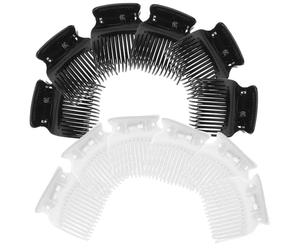 CANIGHT Hot Roller Hair Curler Claw Clips 12 Pcs Plastic Heated Styling Clips Thermal Insulation for Women and Hair Care