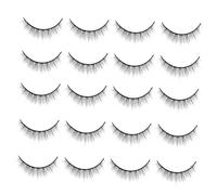 CANIGHT Individual False Eyelashes Pack Natural Fake Lashes for Women Makeup Essentials