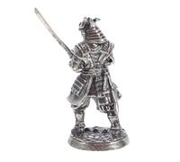 CANIGHT Japanese Samurai Sculpture Miniature Medieval Sculpture Cupronickel Collectible Artistic Enjoyment for Enthusiasts of Japanese History and Culture Collection Present