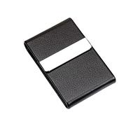 CANIGHT Large Capacity Protective Sleeve for Credit Cards and Ids Pu Holders Black for Work School Shopping and Travel Elegant Design for Quick Access and Card