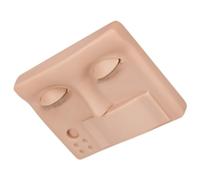 CANIGHT Lash Mannequin Head with Removable Realistic Eyelids for Eyelash Extension Practice for Classic and Volume Lash Techniques Easy to Clean for Training Sessions and Workshops