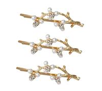 CANIGHT Luxury Rhinestone Hair Clips Branch Hairpin Set Fashionable Hair Decorations for Women