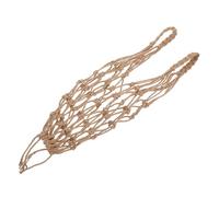 CANIGHT Macrame Wine Bottle Holder Hand Woven Mesh Carrier for Wine and Water Bottles Jute Rope Tote Bag for for Picnics Parties and Home Storage
