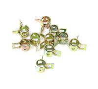 CANIGHT Marine Fastener Clamp Hose Spring Band Clips 10pcs 9mm Inner Diameter Tube Clamp