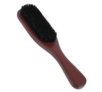 CANIGHT Mens Hair Brush and Beard Grooming Brush with Wooden Handle Tough Boar Bristles Suitable for Hair Types and Mustache Care