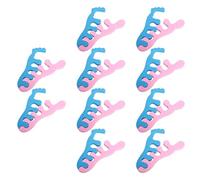 CANIGHT Nail Art Manicure Toe Separators 10 Pairs Foam Dividers for Pedicure Use at Home and Salon Practical Toe Spacers for Walking Comfort Random Color
