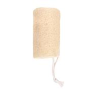 CANIGHT Natural Loofah Bath Scrubbers Loofah Material 2pcs Exfoliating Body Massage Sponge with Rich Foam Beige for Bathroom and Shower Use