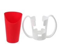 CANIGHT Nosey Cup for Elderly with U-Shaped Cutout PP Plastic, Dishwasher Safe Adaptive Drinking Cup for Rehabilitation Needs and Those with Swallowing Difficulties