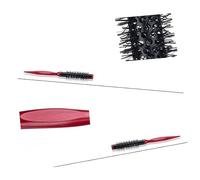 CANIGHT Nylon Bristles Hair Comb with Wooden Handle Heat Resistant Styling Tool for Shiny and Silky Hair Massaging Effect for Improved Scalp Blood Flow