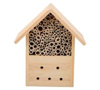 CANIGHT Outdoor Wooden Beehive Hanging House Natural Bee Hive for Gardens Easy to Install Bee Shelter Design Enhancing Outdoor Aesthetics