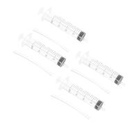 CANIGHT Pigeon Feeders Handheld Plastic Dispenser 4pcs for Home and Professional Pet Store Use with Tubes for Bird Feeding